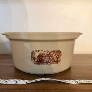 WESTERN STONEWARE USA Cooker/Crock (no lid) 4 Qts. for the Amana Radarange, VTG